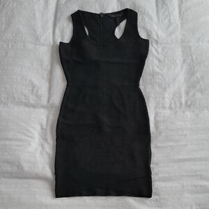 BCBGMaxAzria Black Bodycon Dress